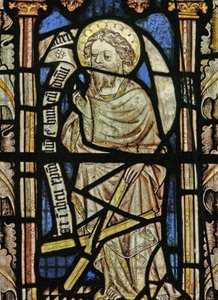 A south window depicting St Andrew