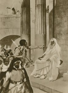 A Tragic Scene in Ancient Rome by English School