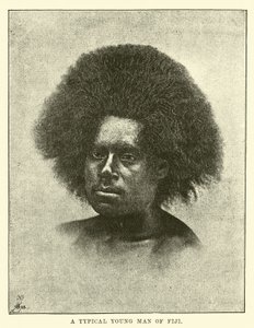 A Typical Young Man of Fiji by English School