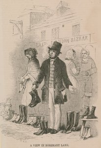 A View in Rosemary Lane, London by English School