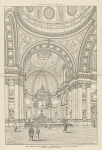 A View of the Sanctuary at the New Church of the Oratory