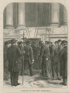 A Visit to Greenwich Hospital: Entrance to the West Dining Hall