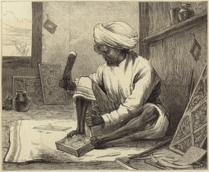 A Wood Carver of Simla