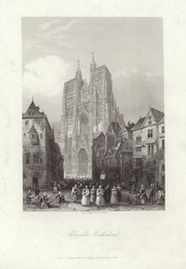 Abbeville Cathedral by English School