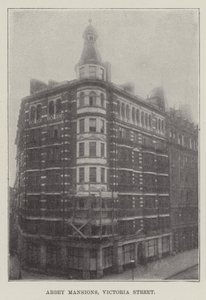Abbey Mansions, Victoria Street by English School