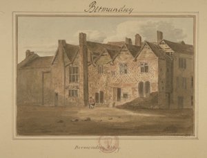 Abbey of St Saviour, Bermondsey, 1809 by English School