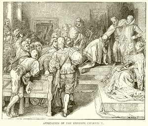 Abdication of the Emperor Charles V