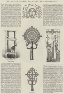 Abyssinian Church Furniture and Decoration by English School