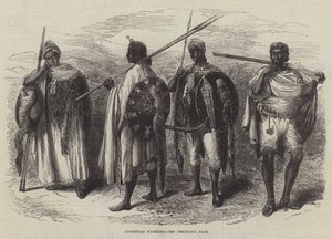 Abyssinian Warriors by English School