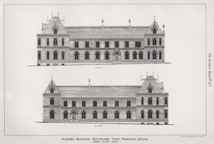 Academic Buildings, Nottingham, Third Premiated Design