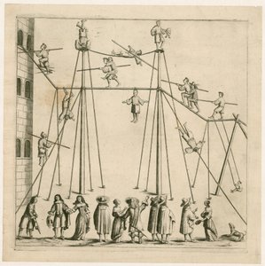 Acrobats by English School