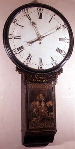 Act of Parliament clock, by Thomas Moore, Ipswich, mid 18th century