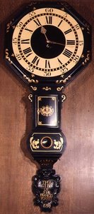 Act of Parliament clock inscribed The Gift of Sir Francis Forbes, 1714
