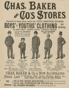 Advert for Chas Baker & Co