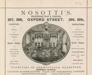 Advert for Nosotti