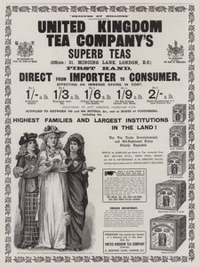 Advertisement, United Kingdom Tea Company