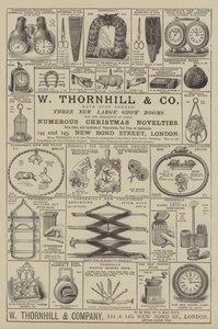 Advertisement, W Thornhill and Company by English School