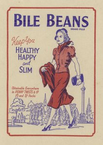 Advertisement for Bile Beans