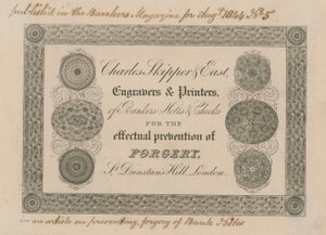 Advertisement for Charles Skipper & East by English School
