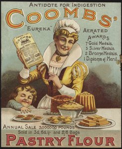 Advertisement for Coombs Pastry Flour