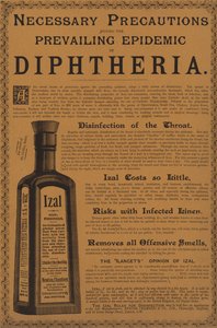 Advertisement for Izal antiseptic