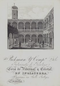 Advertisement for Pickman and Co, porcelain manufacturers by English School