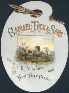 Advertisement for Raphael Tuck & Sons by English School