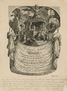 Advertisement for Richard Siddall