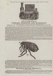 Advertisement for Stathams Combined Telescope and Microscope by English School