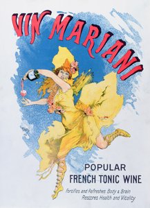 Advertisement for Vin Mariani from Theatre magazine, 1901