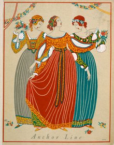 Advertisement for the Anchor Line Steamship Company by English School