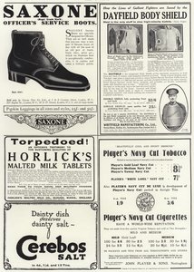Advertising Spread from The Sphere by English School