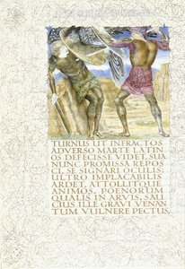 Aeneas Slays Turnus by English School