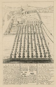 Aerial View of St Pancras Wells by English School