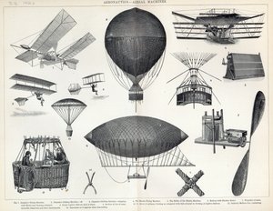 Aeronautics - Aerial Machines by English School