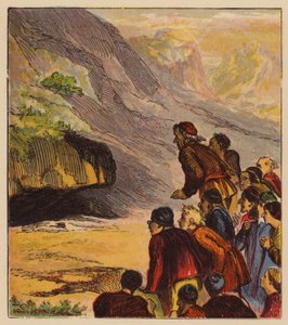 Aesop’s Fables: The Mountain in Labour by English School