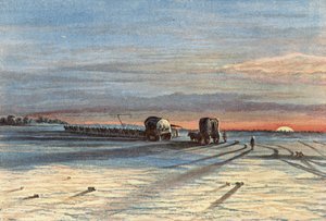 African Salt Plains by English School