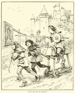 Again They Face the Quintain by English School