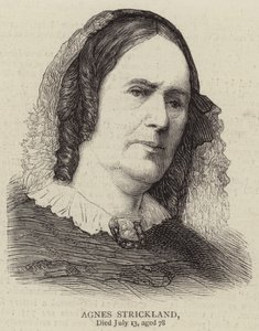 Agnes Strickland by English School