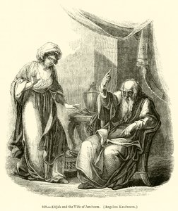 Ahijah and the Wife of Jeroboam, Angelica Kaufmann