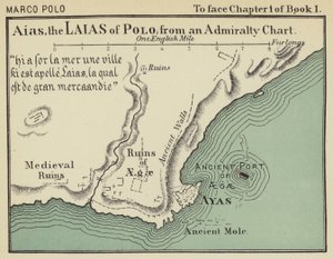 Aias, the Laias of Polo, from an Admiralty Chart