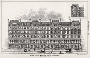 Albert Gotha Mansions, South Kensington by English School