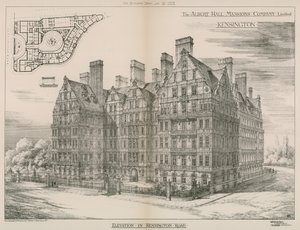 Albert Hall Mansions, Kensington, London