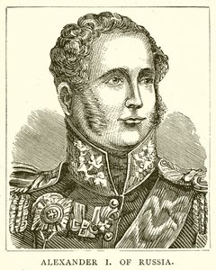 Alexander I of Russia by English School