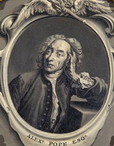 Alexander Pope Esq. by English School