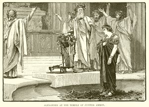Alexander at the Temple of Jupiter Ammon