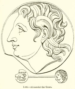 Alexander the Great by English School