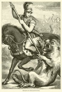 Alexander the Great and the Lion