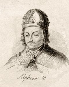 Alfonso X of Castile, from 