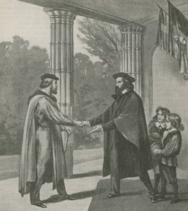 Alfred, Lord Tennyson, Welcoming Giuseppe Garibaldi to His Home on the Isle of Wight